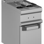 Fritadeira Industrial a Gás 2 Cubas 7+7L Linha 700
