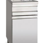 Fritadeira Elétrica Industrial 14L 9kW Trifásica com Base