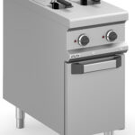 Fritadeira Elétrica Industrial 2 Cubas 8+8L 10,5kW