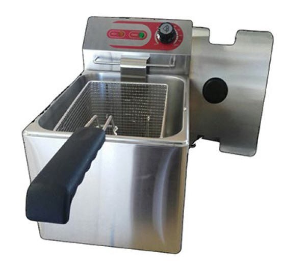 Fritadeira Elétrica Industrial 8L Cuba Simples