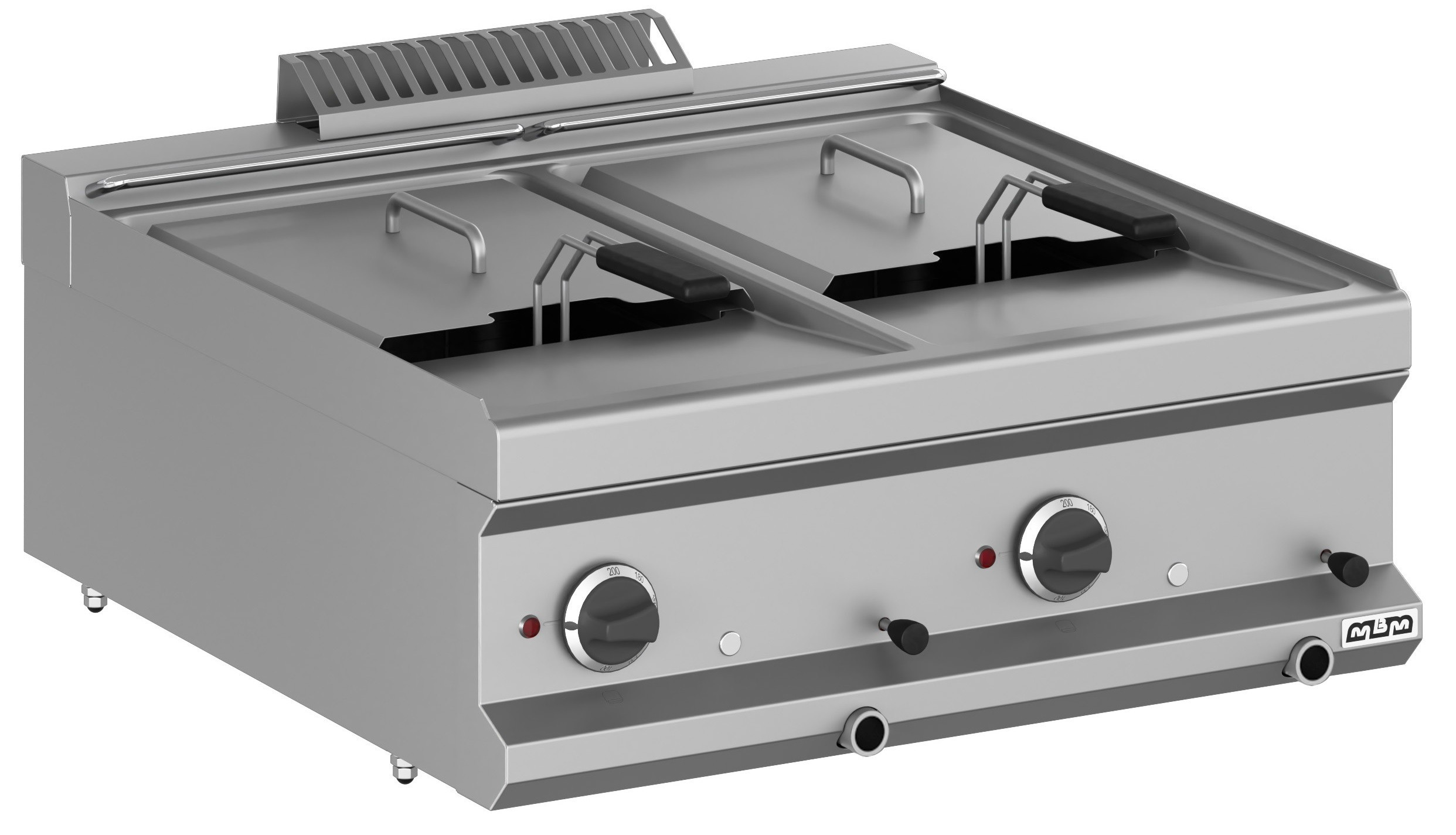 Fritadeira Elétrica de Bancada 2 Cubas 12+12L Linha 700