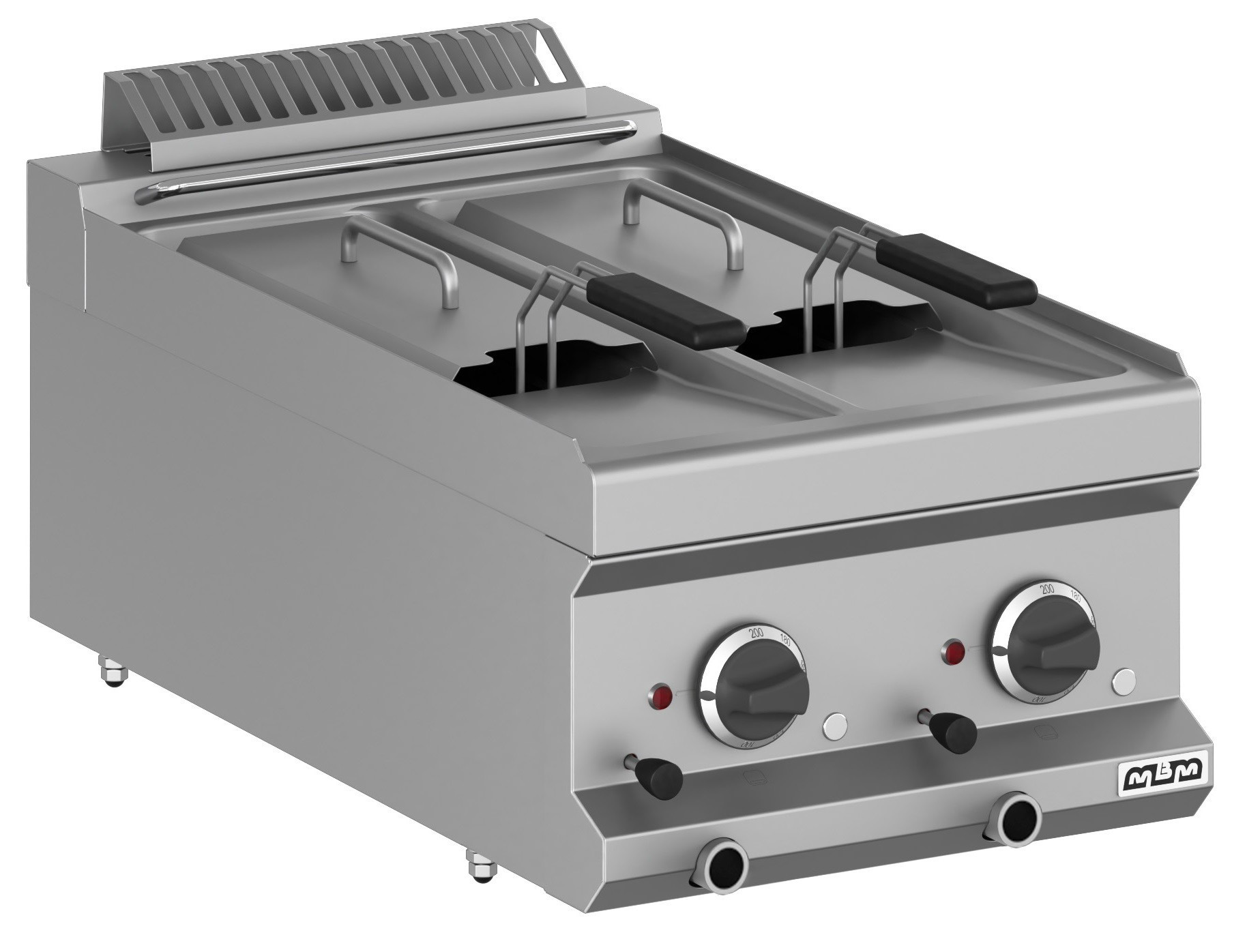 Fritadeira Elétrica de Bancada 2 Cubas 6+6L 10,5kW Linha 700