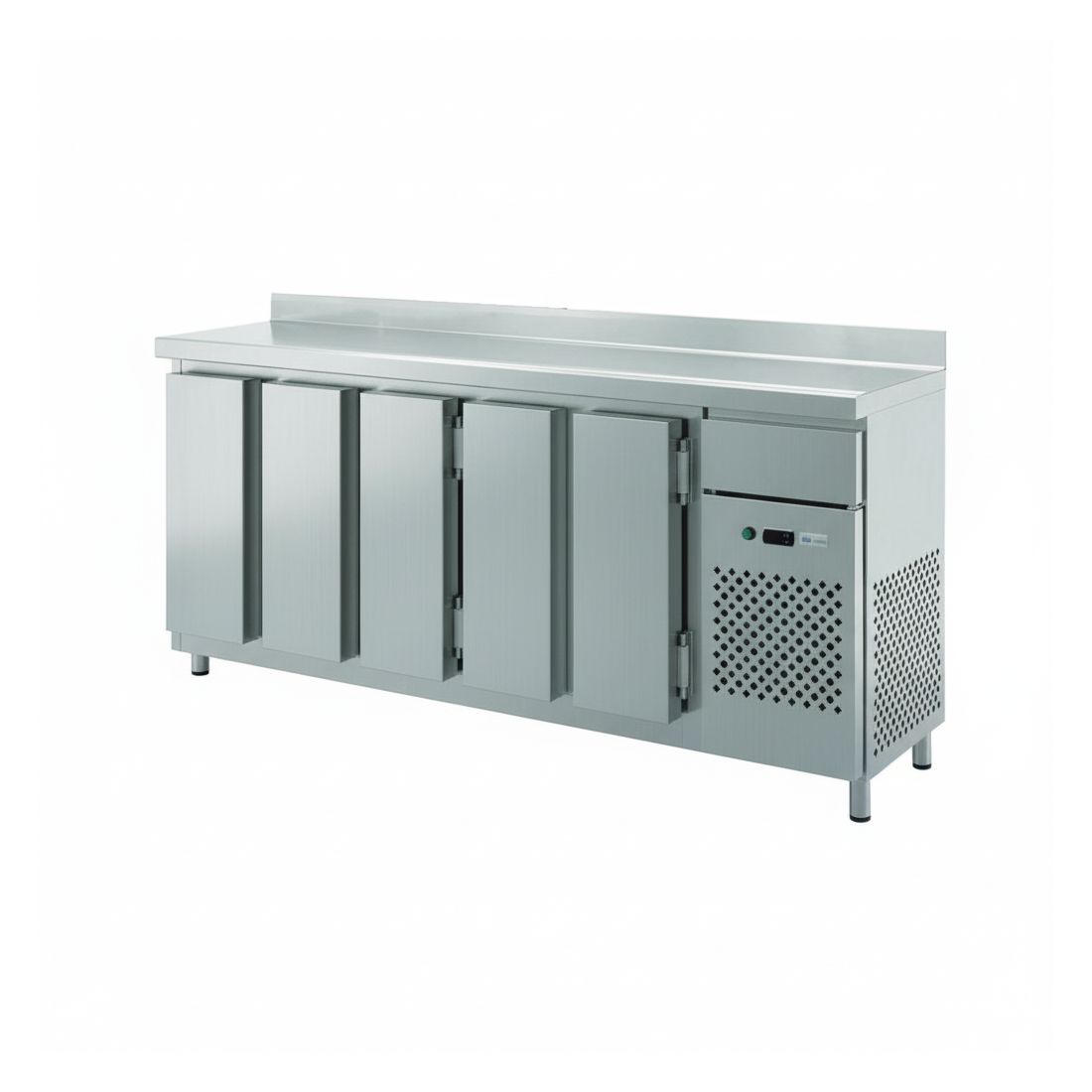 Balcão Refrigerado FM-3000 Inox 5 Portas, 3000mm