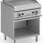 Fry-Top a Gás com Placa Ranhurada e Móvel Fechado 70 cm