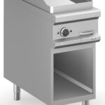 Fry-Top Elétrico Liso Cromado 40 cm c/ Armário
