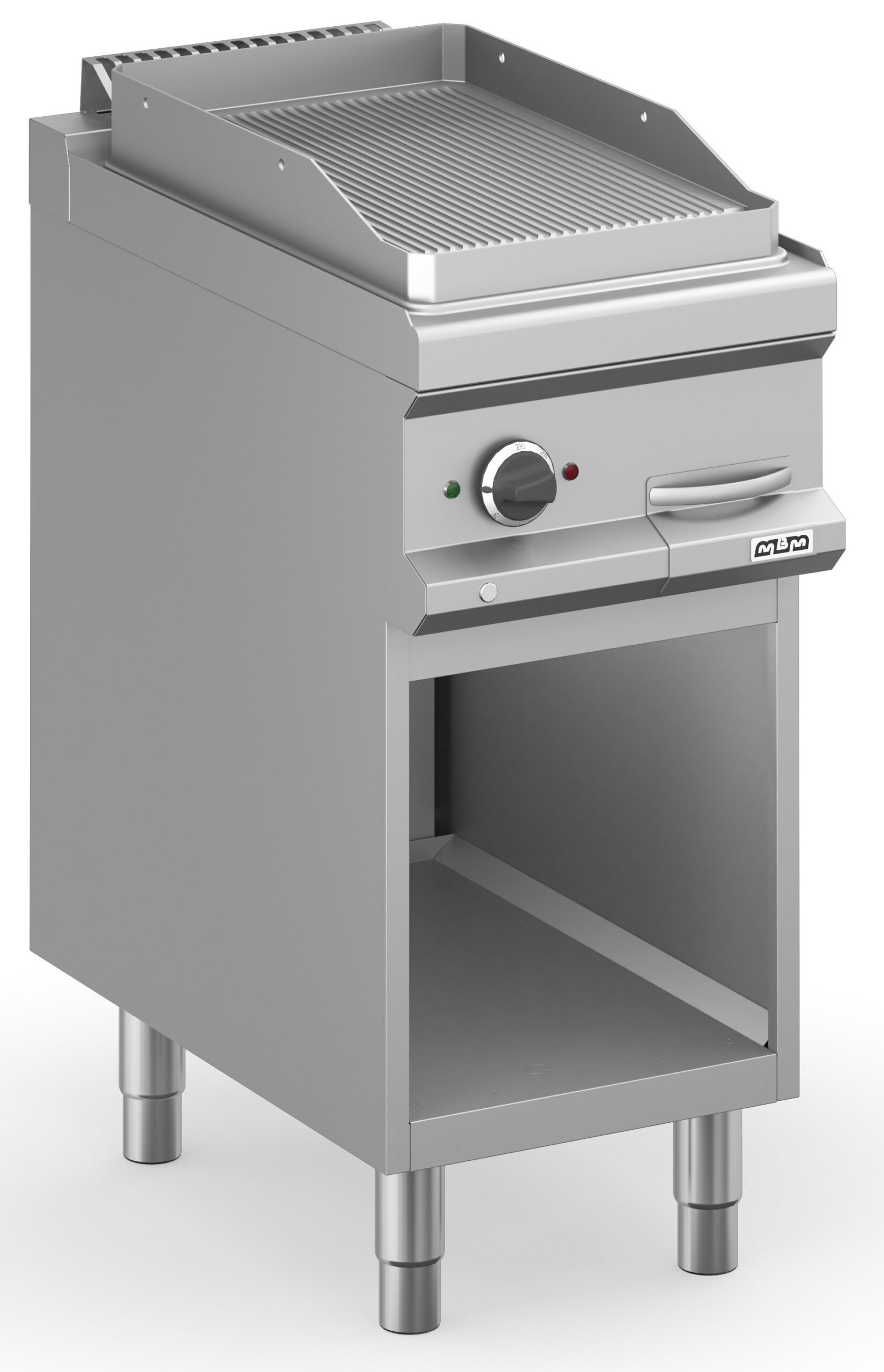 Fry-top Elétrico de Bancada, Placa Ranhurada, 40 cm, Linha 700