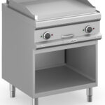Fry-Top Elétrico Liso Aço Retificado 70cm com Armário