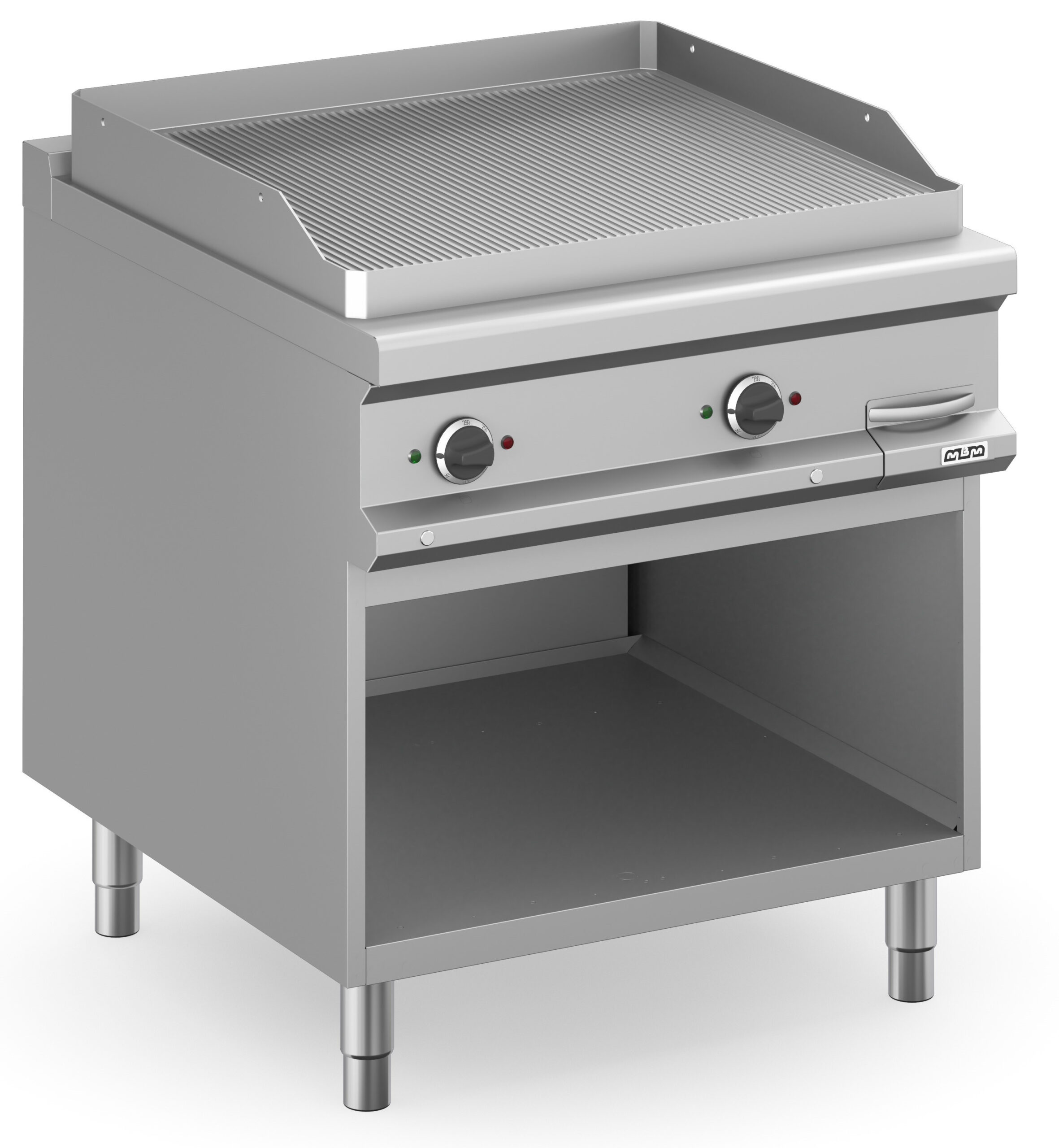 Fry-Top Elétrico de Bancada Canalado 80cm – Série 900