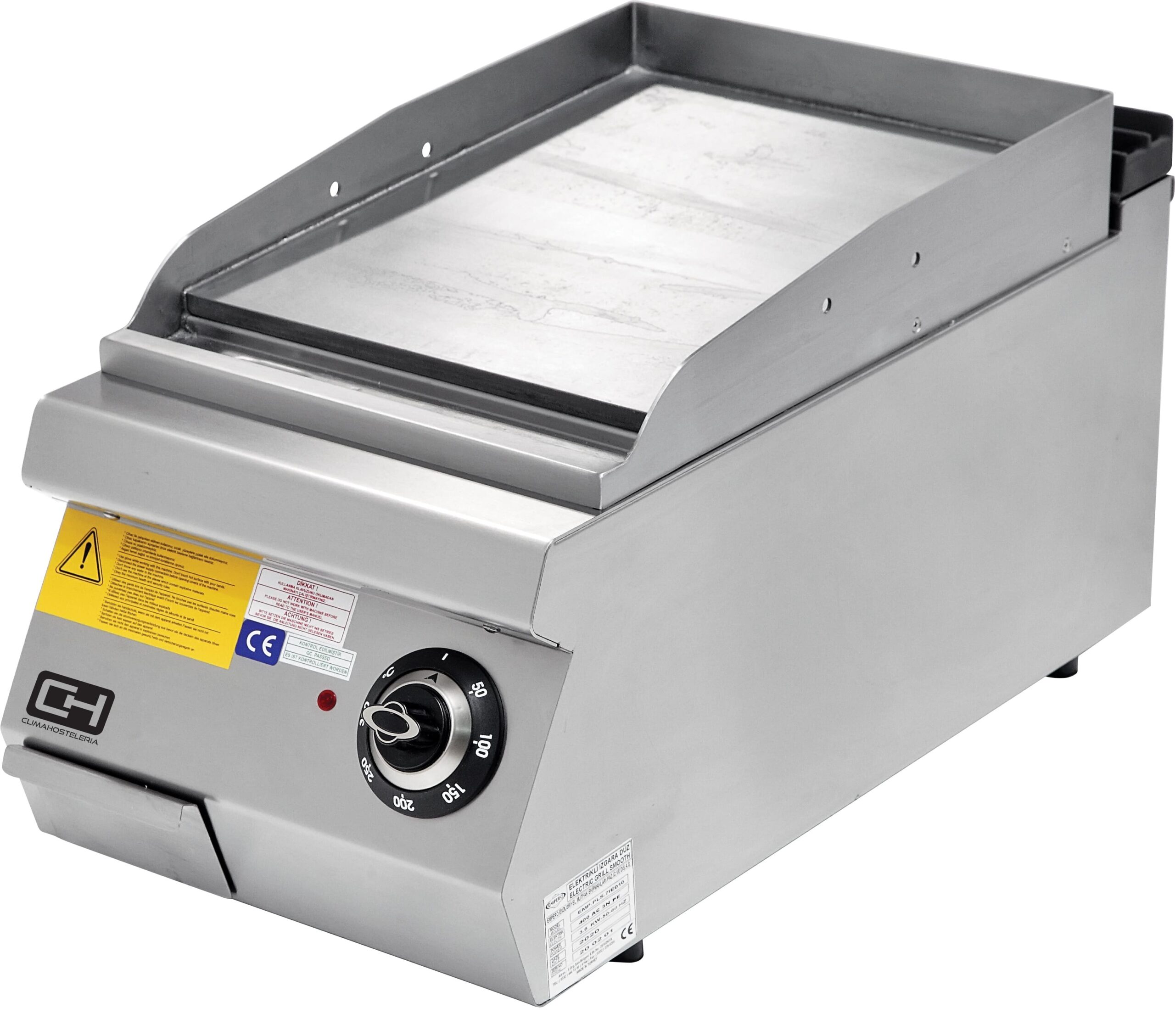 Chapa de Grelhar Elétrica Retificada 6kW Linha 900