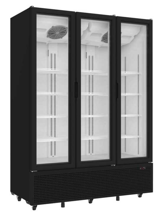 Frigorífico Expositor Profissional 3 Portas de Vidro 1264L