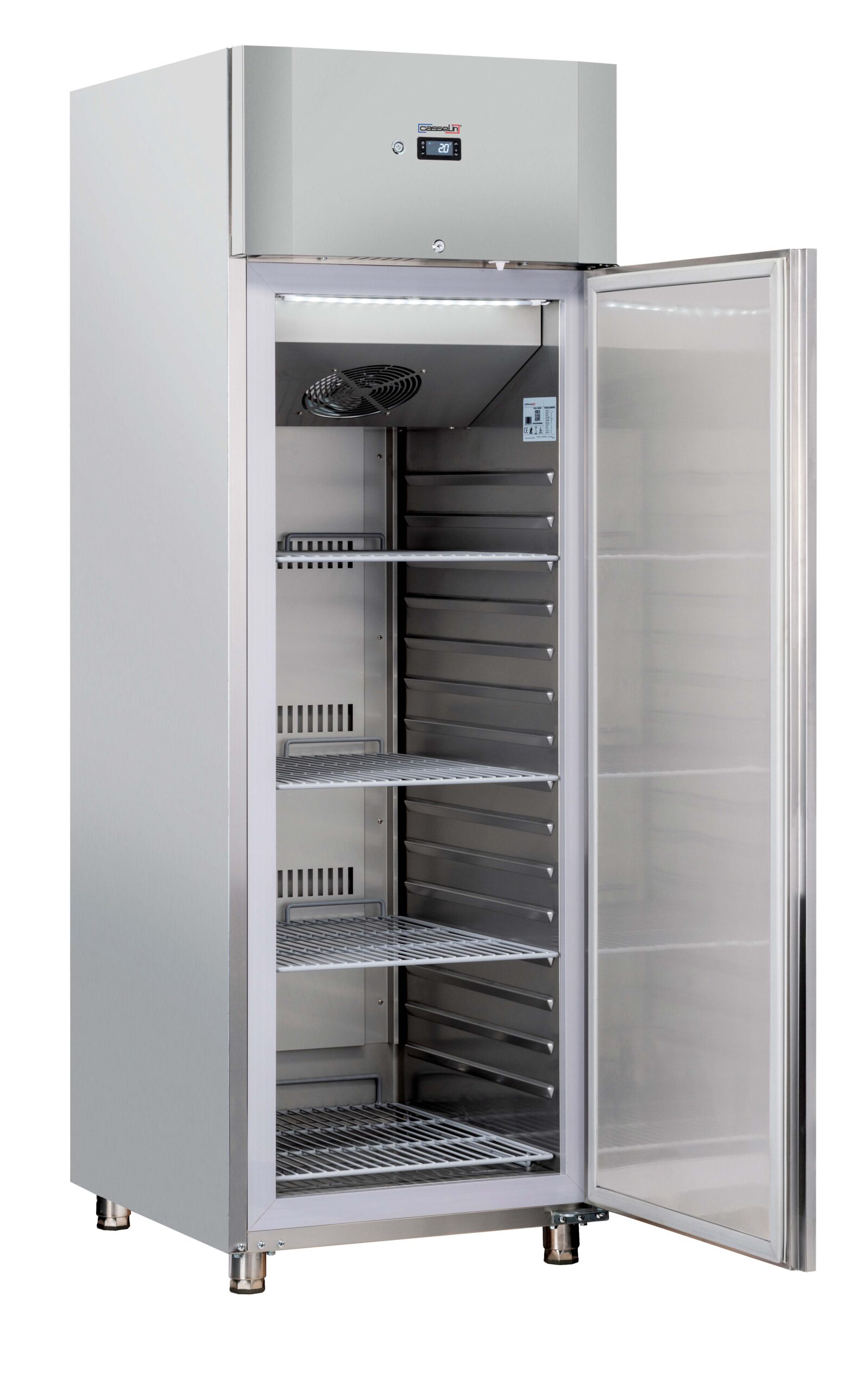 Frigorífico Profissional Inox 546L Ventilado