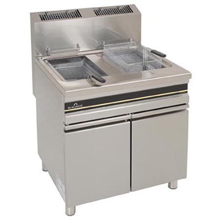 Fritadeira a Gás Profissional Linha 700, Dupla 20+20L