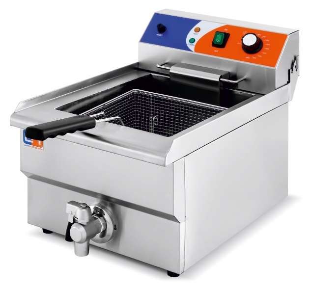 Fritadeira Elétrica Profissional 12 Litros com Torneira