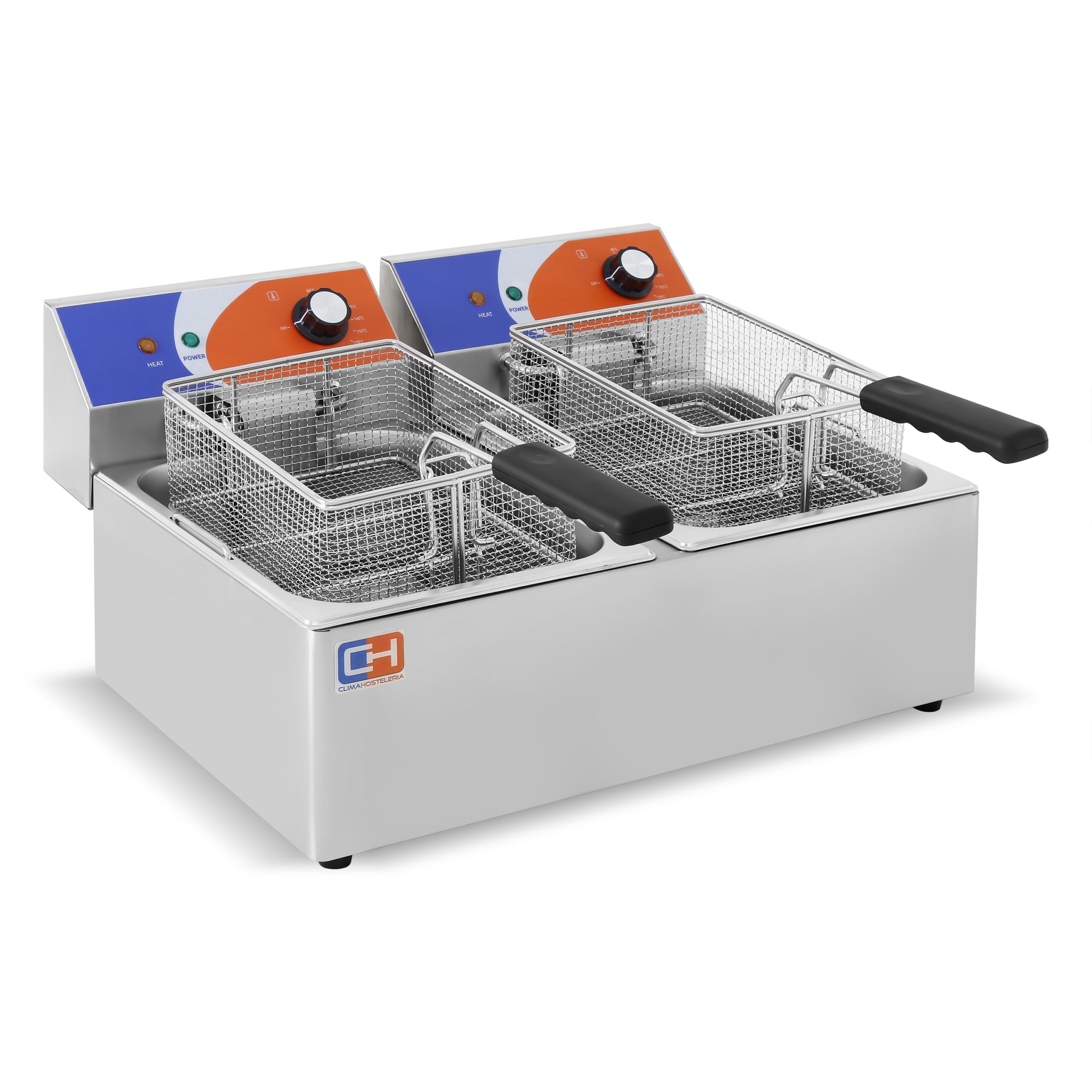 Fritadeira Elétrica Profissional Dupla 6+6L