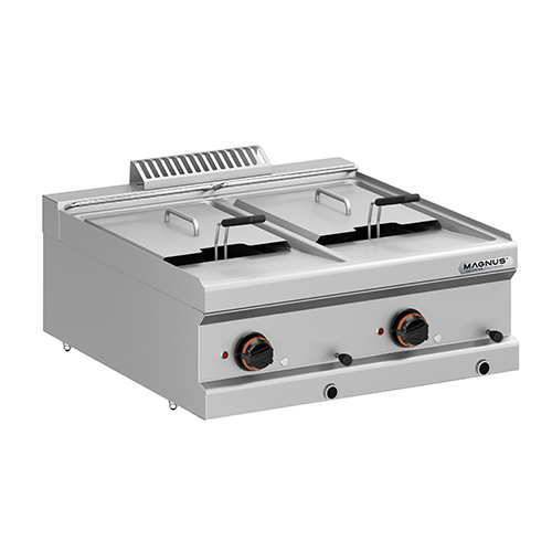 Fritadeira Elétrica Linha 700, 2x12L, de Bancada