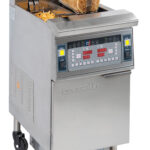 Fritadeira Elétrica Profissional c/ Filtração 2 x 12 Litros