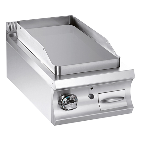 Fry-Top a Gás Linha 900, Placa Lisa 380x720 mm