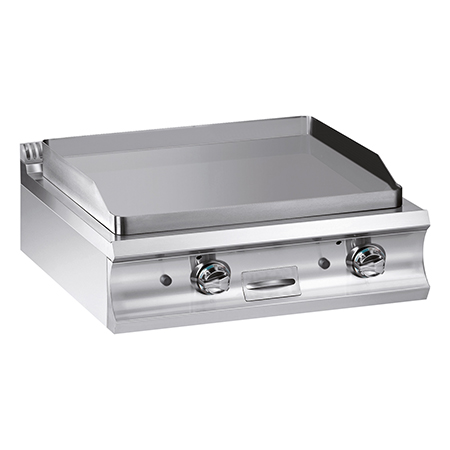 Fry-top a Gás Profissional, Cromoduro, 780x720 mm
