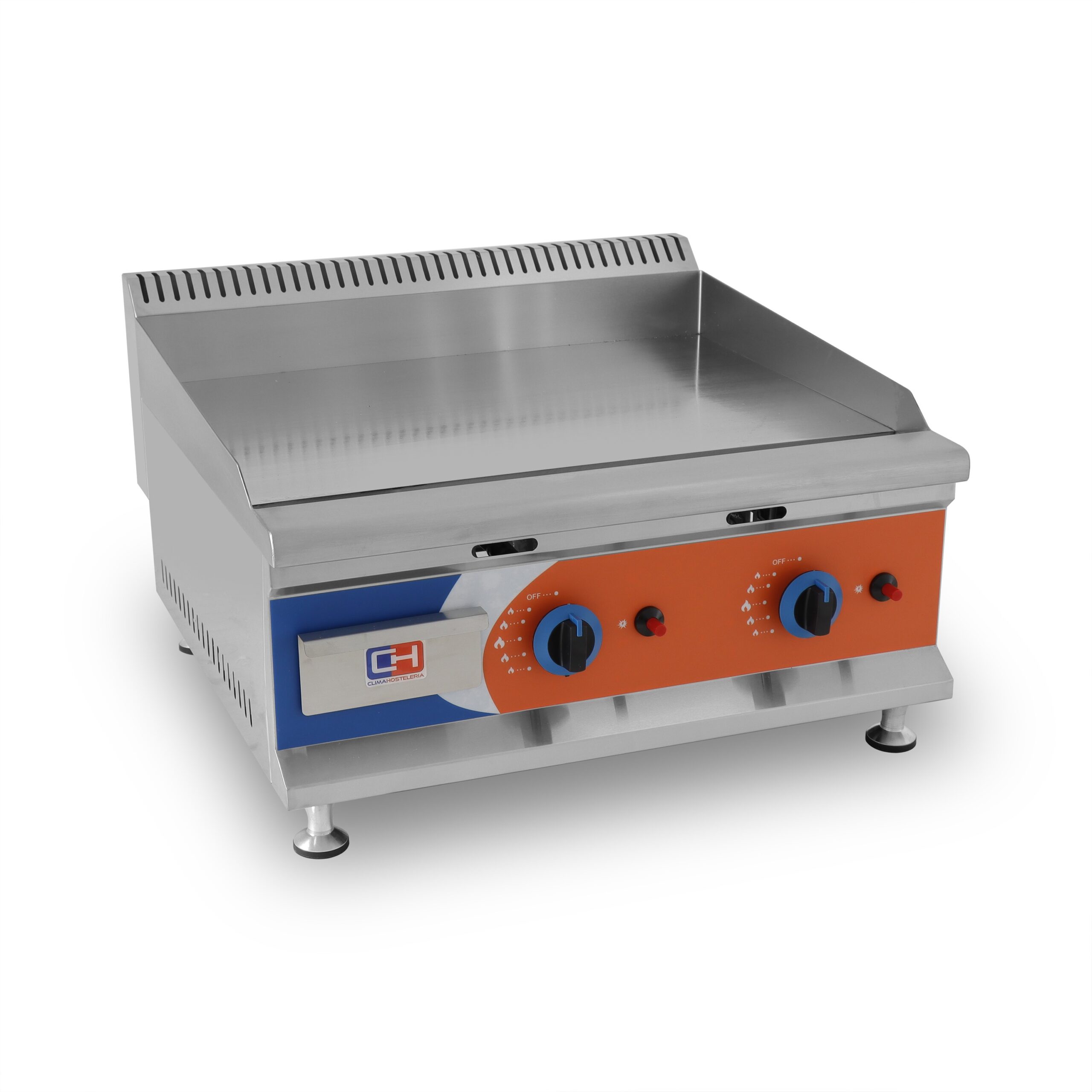 Fry Top a Gás Cromado Profissional 655x570x370h mm