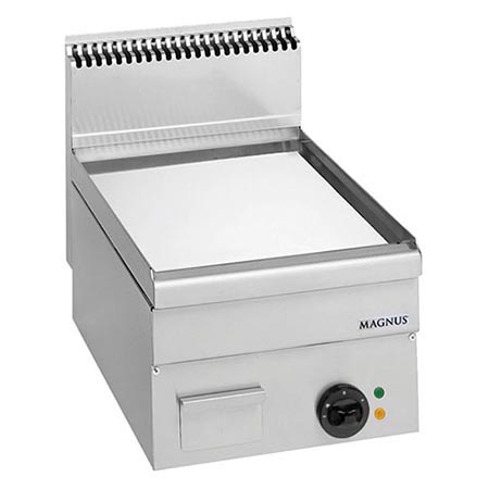 Fry-top Elétrico Cromoduro Liso de Bancada 400x510mm