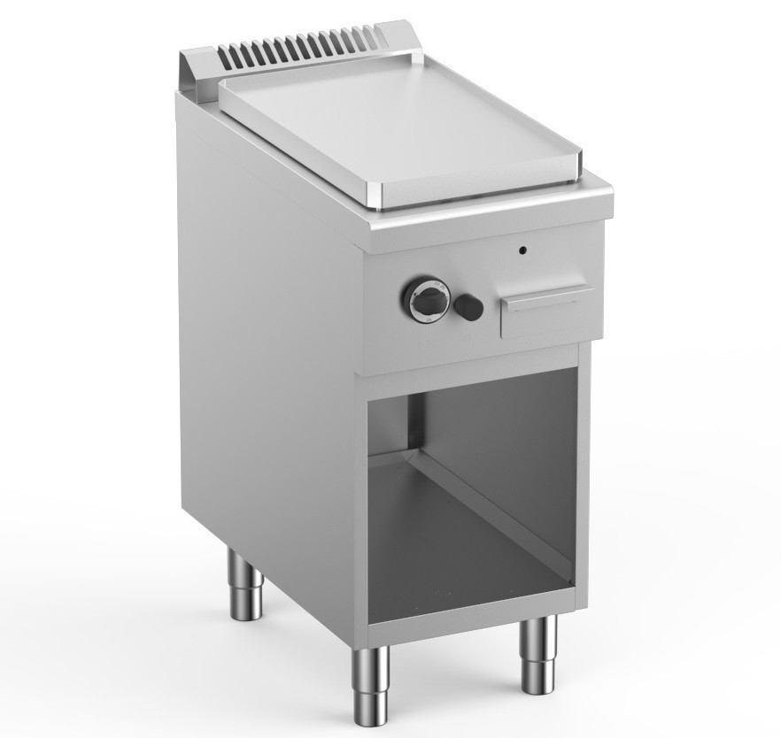 Fry Top a Gás em Aço Retificado 40 cm, 5 kW