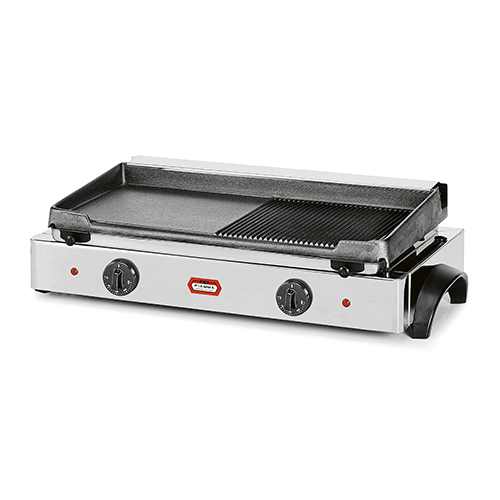 Grelhador Elétrico Duplo Misto Fry-Top 690x370 mm
