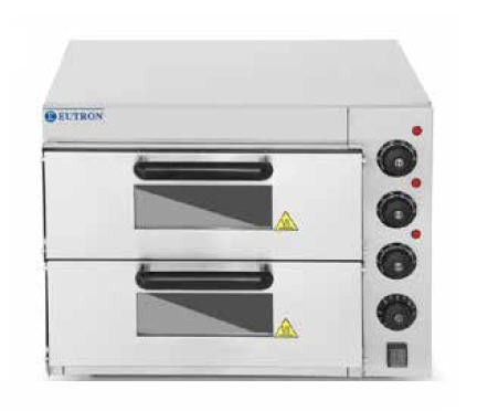 Forno Elétrico de Pizza Duplo 350ºC
