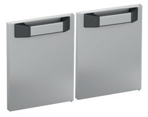 Kit 2 Portas para Armário Inox Linha 700 MAGISTRA PLUS