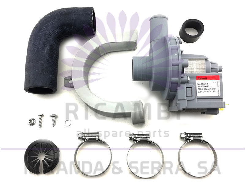 Kit Bomba de Drenagem para Máquina de Lavar Loiça Industrial