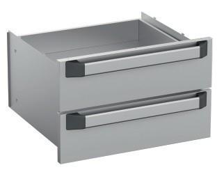 Kit Gavetas GN2/1 p/ Suporte Inox MAGISTRA PLUS 700