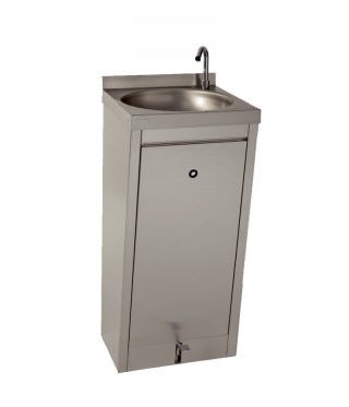 Lava-Mãos Profissional com Pedal Misturador 450x450x850mm