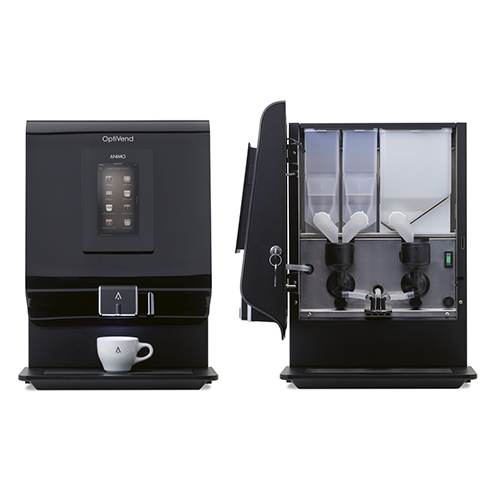 Máquina de Bebidas Instantâneas Profissional Táctil