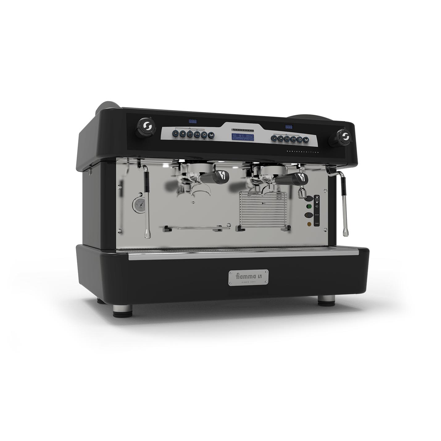 Máquina de Café Espresso Automática, 2 Grupos - Preta