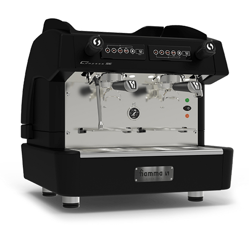 Máquina de Café Espresso Automática - 2 Grupos Compacta