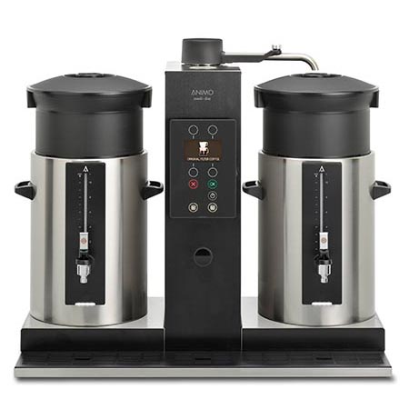Máquina de Café de Filtro Profissional 60L com 2 Contentores