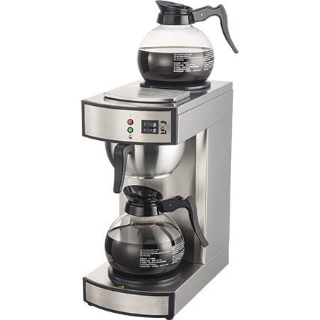 Máquina de Café de Filtro Manual com 2 Jarros - Compacta