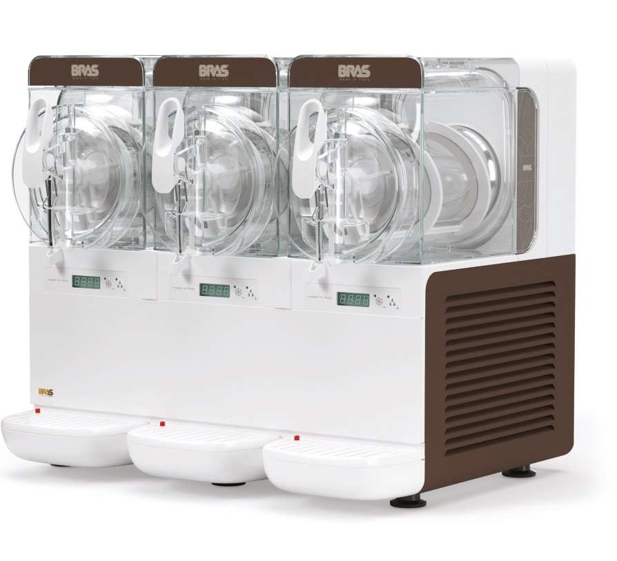 Máquina de Granizados Profissional 3 Cubas 8.4L