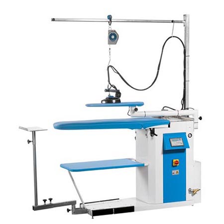 Máquina de Engomar Industrial 1200x400 mm com Aspiração e Caldeira