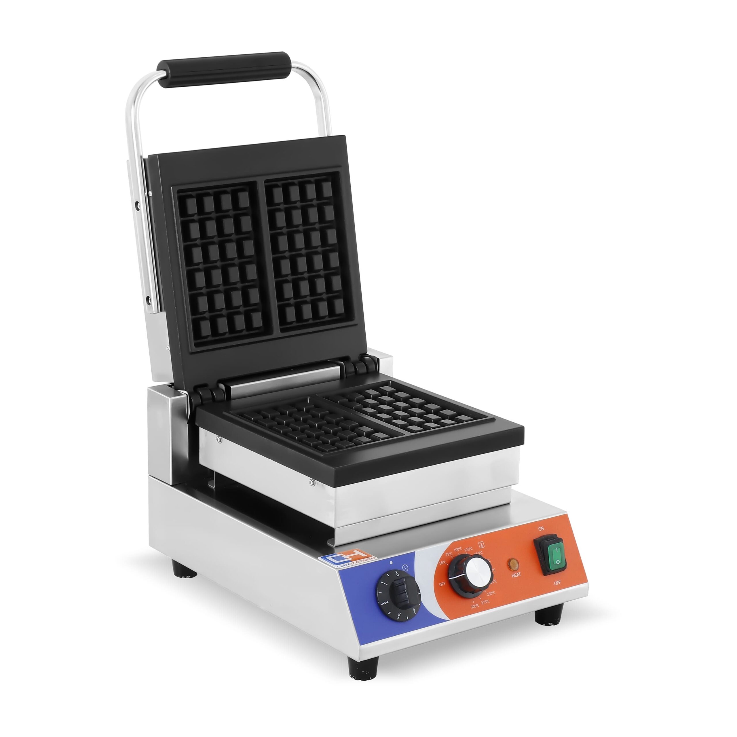 Máquina de Waffles Elétrica Profissional 1.5KW