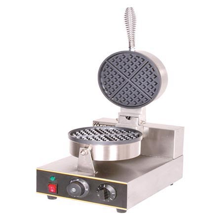 Máquina de Waffles Profissional Ø 180 mm