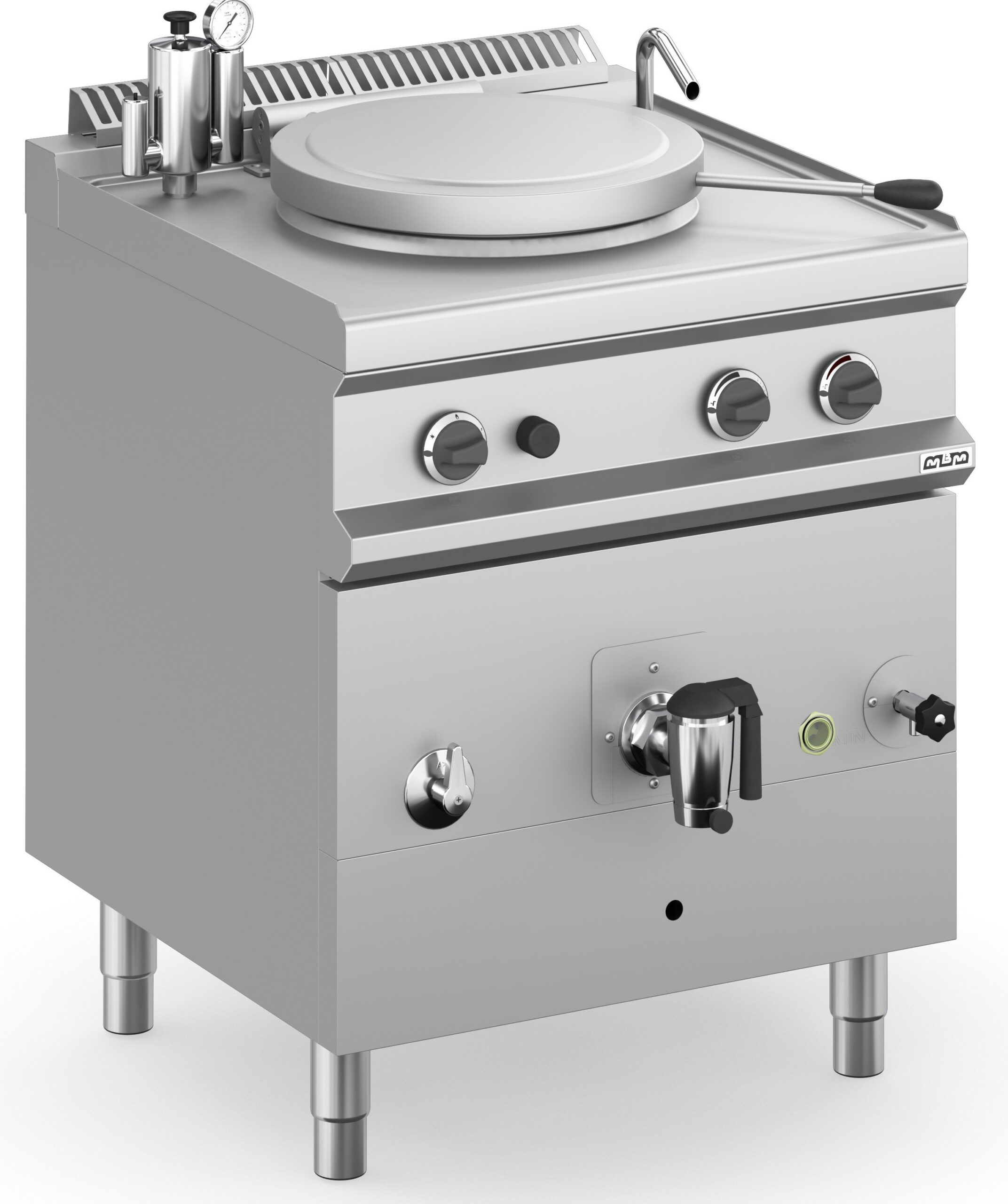 Marmita Industrial a Gás 50L Inox - Linha 700
