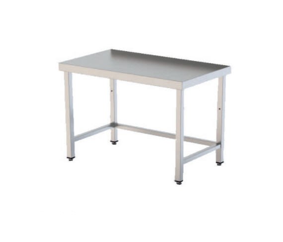Mesa de Trabalho Central Inox 1500x600mm sem Prateleira
