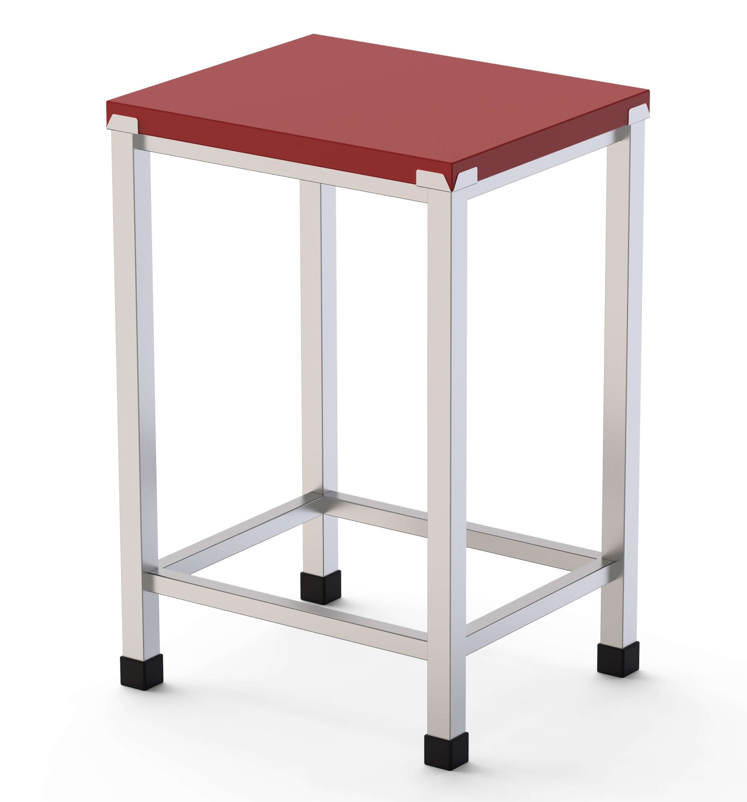 Mesa de Preparação Inox com Cepo Integrado 500x600 mm
