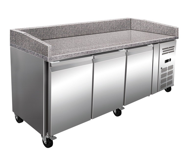 Mesa Refrigerada para Pizzaria 2025mm com Granito