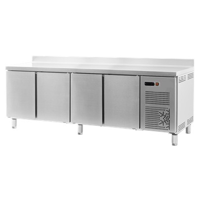 Mesa Refrigerada Industrial Inox 4 Portas GN1/1