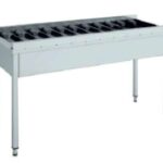 Mesa de Saída com Rolos para Máquina de Lavar Loiça 1600mm
