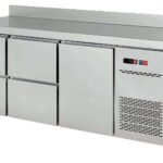 Mesa Refrigerada de Apoio com 4 Gavetas 600mm
