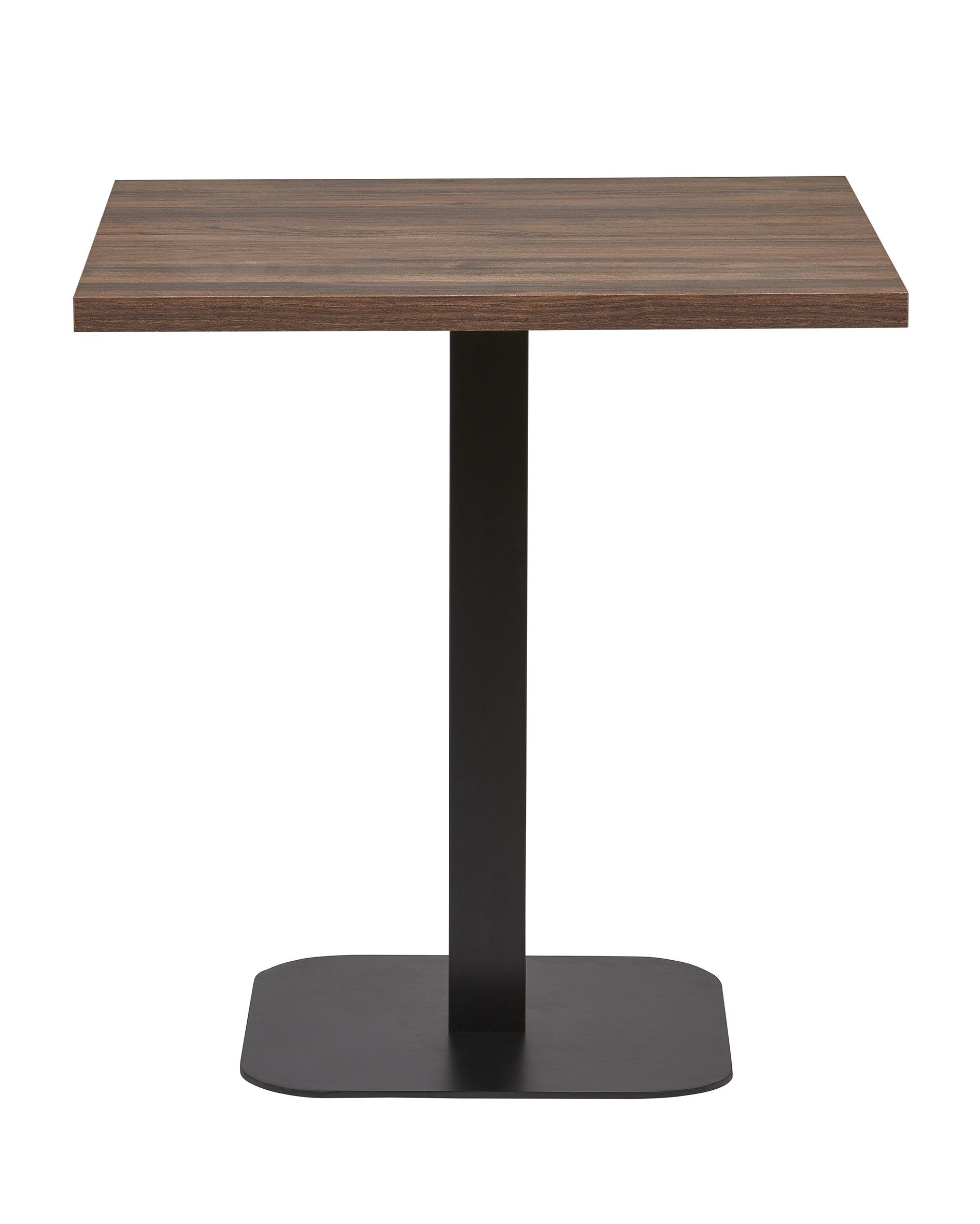 Mesa Interior Melamina Nogal Roma 70x70cm