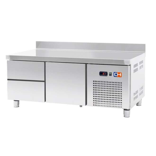 Mesa Refrigerada Central Linha 700 com 3 Gavetas GN1/1 1342x700x600h mm