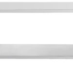 Mesa de Trabalho Inox 600x600mm com Prateleira
